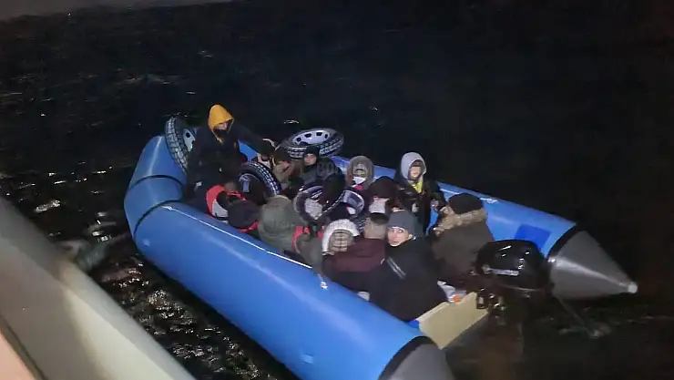 Bodrum Açıklarında 20 Düzensiz Göçmen Kurtarılmıştır