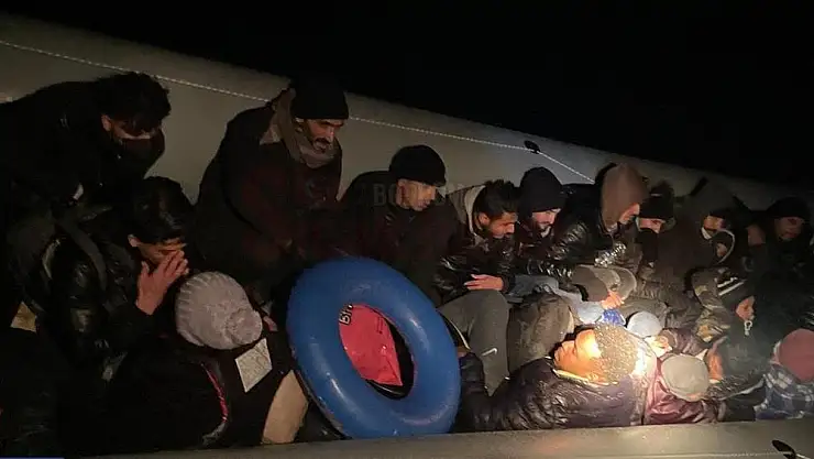 Bodrum Açıklarında 24 Düzensiz Göçmen Yakalanmıştır