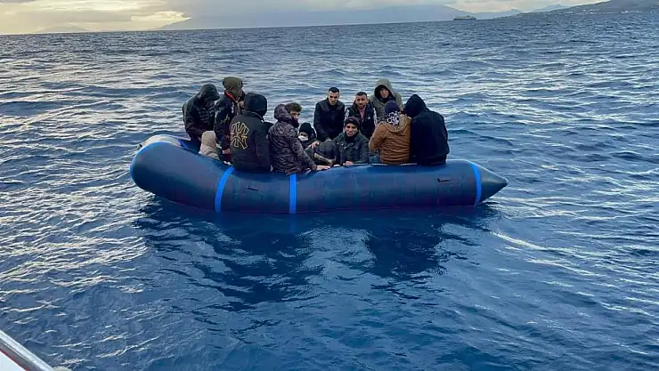 Bodrum Açıklarında, 38 Göçmen Kurtarıldı, 8 Göçmen Yakalandı