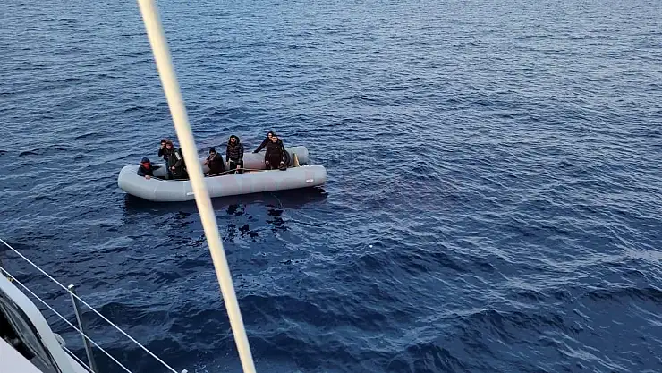 Bodrum Açıklarında 46 Düzensiz Göçmen Kurtarıldı