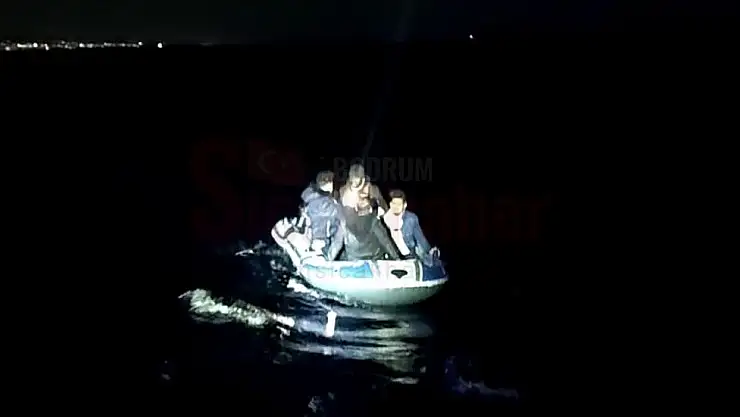 Bodrum Açıklarında 6 Düzensiz Göçmen Kurtarılmıştır