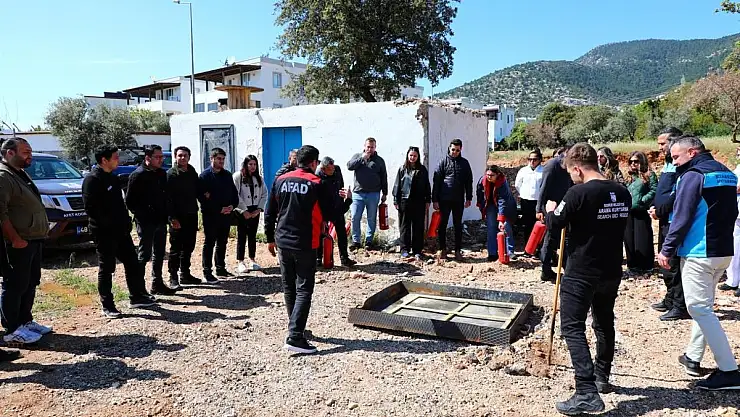 Bodrum Belediyesi Arama Kurtarma Ekibi (BAK), 3. Etap Eğitimini Tamamladı