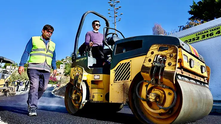 Bodrum Belediyesinden Üstyapı Çalışmaları