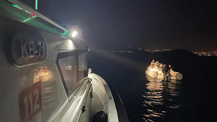 Bodrum'da 20 düzensiz göçmen kurtarıldı