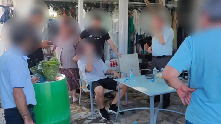 Bodrum'da bıçaklı kavga! 1 kişi yaralandı