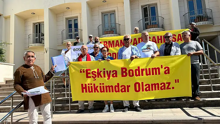 Bodrum'da çevre aktivisti Ayhan Karahan'dan suç duyurusu !