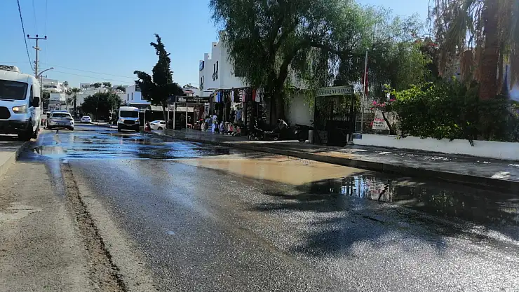 Bodrum'da su krizi derinleşiyor ! her gün yeni bir patlak !