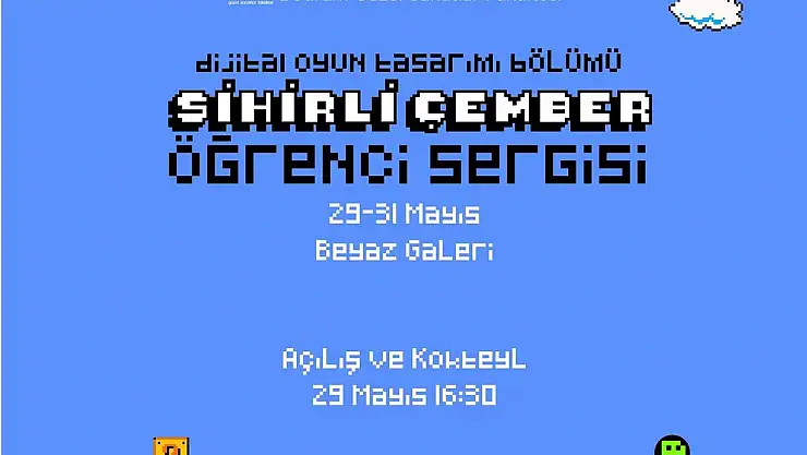 Bodrum Dijital Oyun Tasarımı Bölümü Öğrencilerinden Sergi