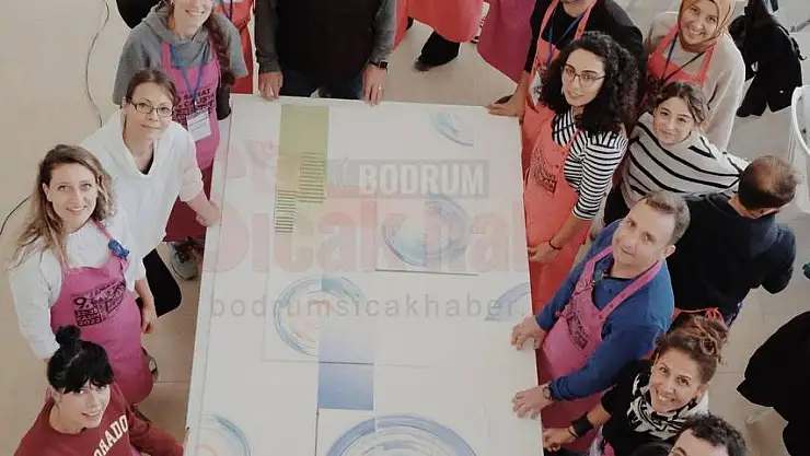 Bodrum Engelliler Sağlık Vakfı Erkan Dülgeroğlu Anısına Düzenlenen 9. Sanat Çalıştayı Sergi Kokteyli ile Son Buldu