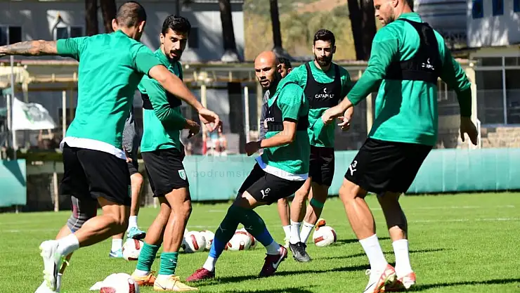 Bodrum FK Zirve Yarışı için Sahaya Çıkıyor