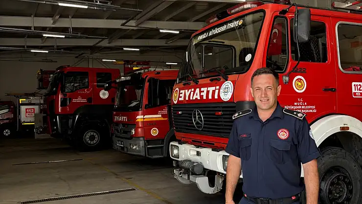 Bodrum İtfaiyesi'nde devir teslim