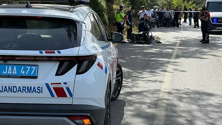 Bodrum-Kızılağaç yolunda feci kaza bir ölü bir ağır yaralı