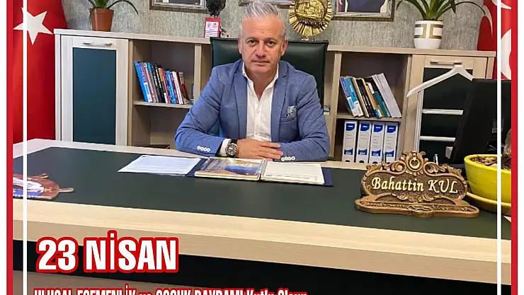 Bodrum MHP İlçe Başkanının 23 Nisan Kutlaması