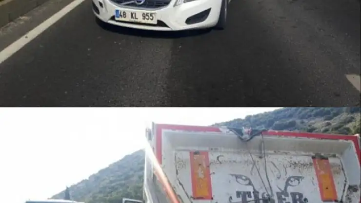 Bodrum Milas yolunda zincirleme kaza
