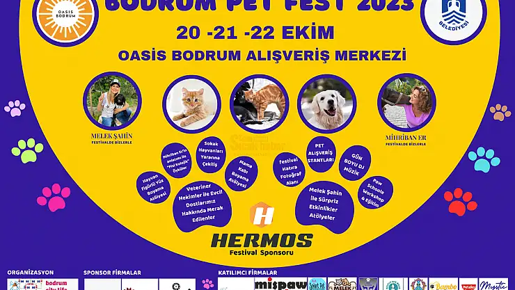 Bodrum Pet Festivali Başlıyor