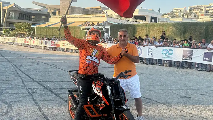Bodrum'un kalbi Motofest'te attı !