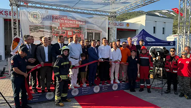 Bodrum Yeni İtfaiye Hizmet Binasına Kavuştu !