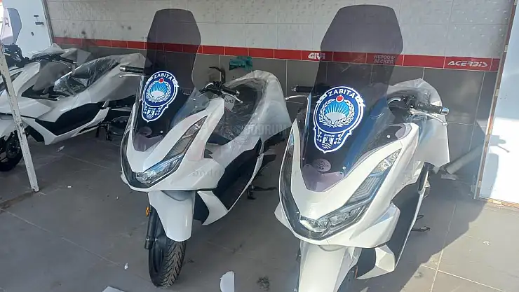 Bodrum Zabıta Müdürlüğüne 7 Motosiklet Alımı Yapıldı