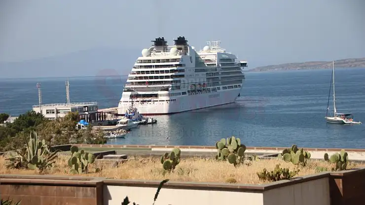 Bodrum'a Sezonun İkinci Kruvaziyer Gemisi Geldi