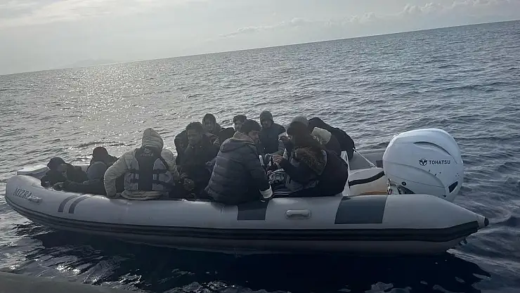 Bodrum'da 18 Göçmen Kurtarıldı, 1 Şüpheli Yakalandı