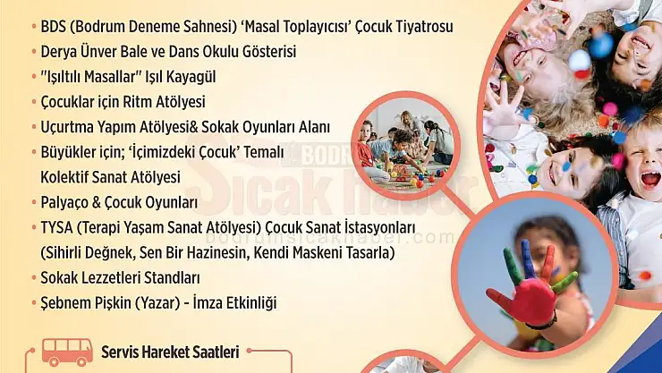 Bodrum'da 23 Nisan Şenlikleri