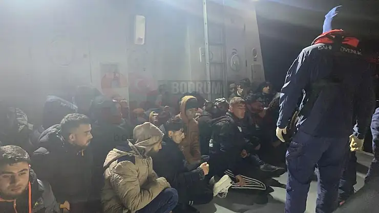 Bodrum'da 35 Düzensiz Göçmen Yakalandı