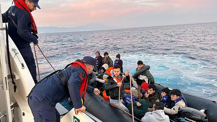 Bodrum'da 37 Düzensiz Göçmen Yakalandı