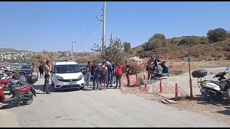 Bodrum'da 3'ü Çocuk 11 Düzensiz Göçmen Yakalandı
