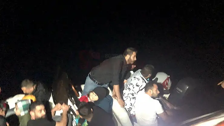 Bodrum'da 40 Düzensiz Göçmen Yakalandı