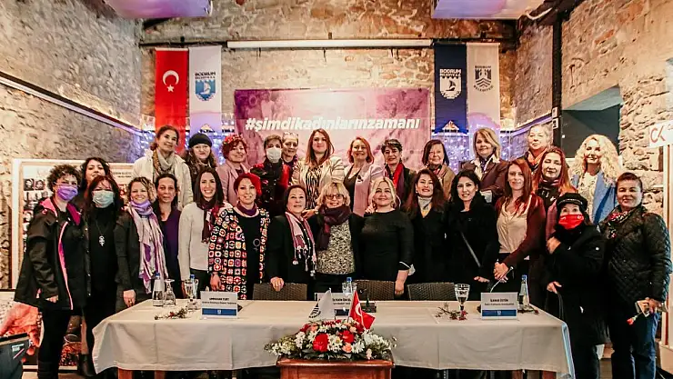 BODRUM'DA 8 MART ETKİNLİKLERLE KUTLANDI