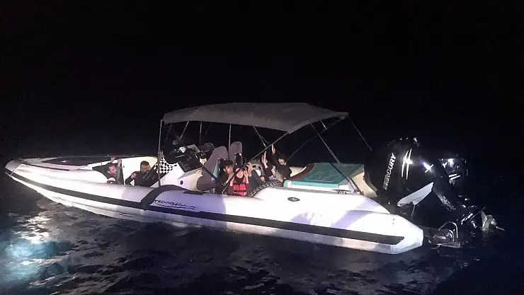 Bodrum'da 9 Düzensiz Göçmen Yakalandı