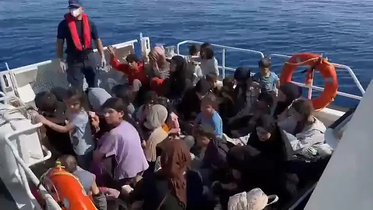 Bodrum'da 93 Düzensiz Göçmen Yakalandı: 3 Gözaltı