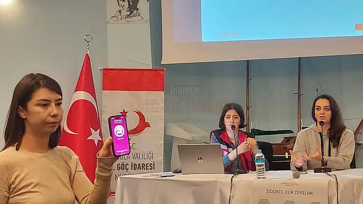 Bodrum'da 'Aile İçi ve Kadına Yönelik Şiddet Bilgilendirme Toplantısı' Yapıldı