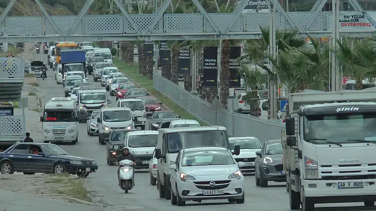 Bodrum'da Bayram Yoğunluğu Başladı