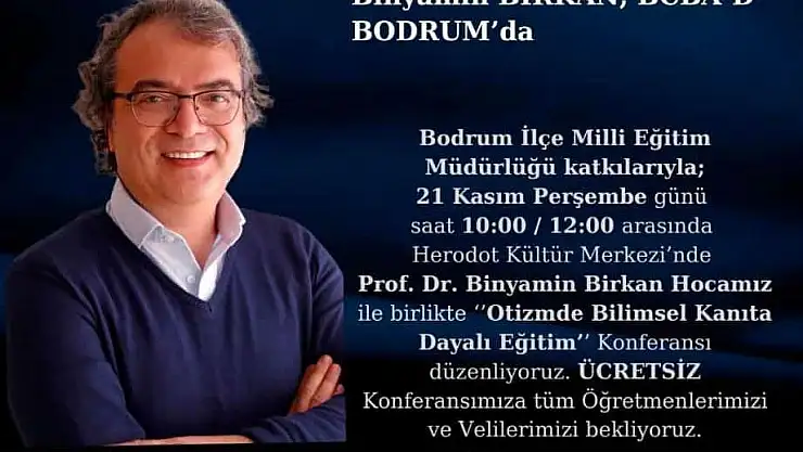 Bodrum'da Bilimsel Kanıta Dayalı Eğitim Konferansı Düzenlenecek