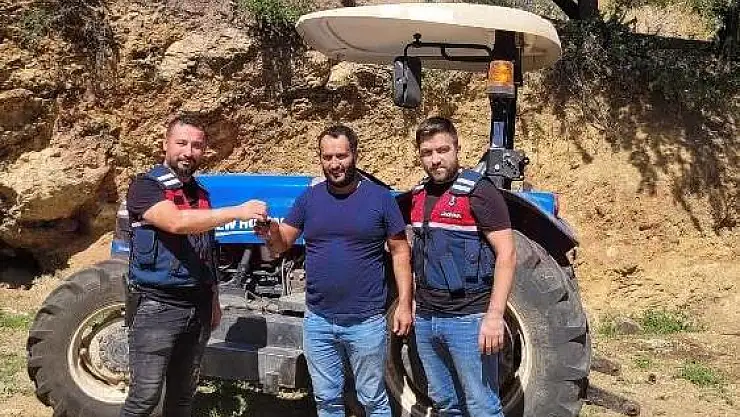 Bodrum'da Çalınan Traktör Denizli'de Bulundu