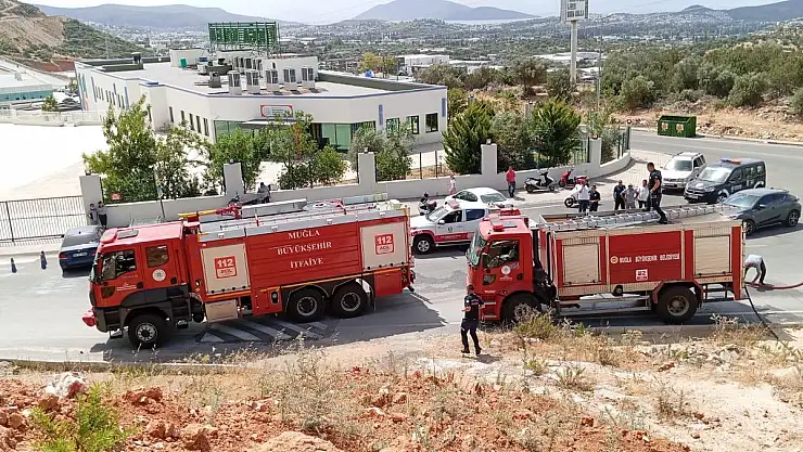 Bodrum'da Çıkan Yangın Kontrol Altına Alındı
