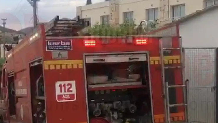 Bodrumda Çıkan Yangın Maddi Hasarla Atlatıldı