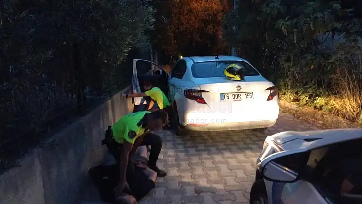 Bodrum'da Dakikalarca Kaçan Aracın Sürücüsü 176 Promil Alkollü Çıktı