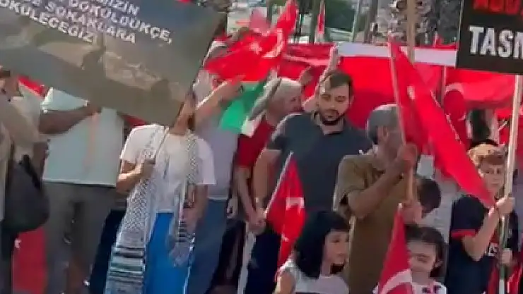 Bodrum'da Gazze'ye Destek Mitingi Düzenlendi