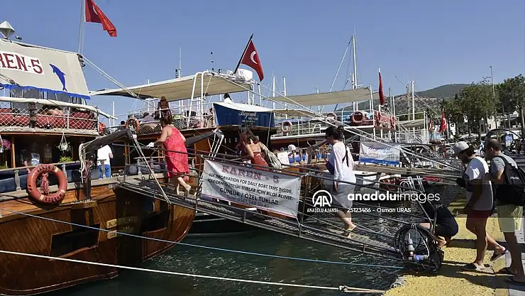 Bodrum'da günlük tekne turlarına talep arttı