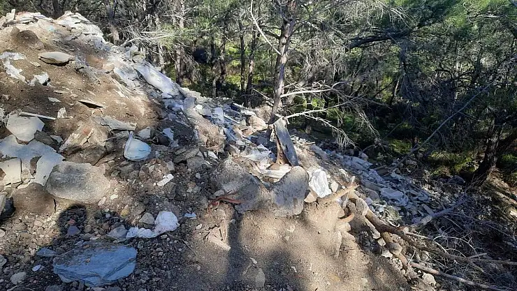 Bodrum'da Kaçak Hafriyat Dökümüne 70 Bin Lira Ceza