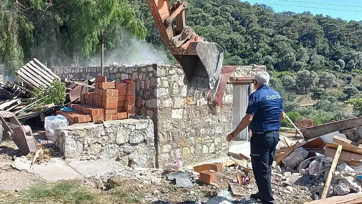 Bodrum'da Kaçak Yapılaşma İle Mücadele Sürüyor