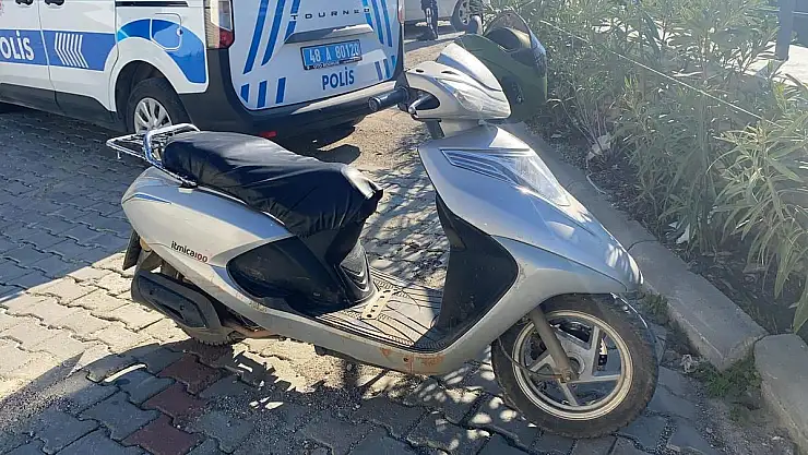 Bodrum'da Konteyner Hırsızlığı Girişimi: Polis Gelince Motosikletini Bırakıp Kaçtı