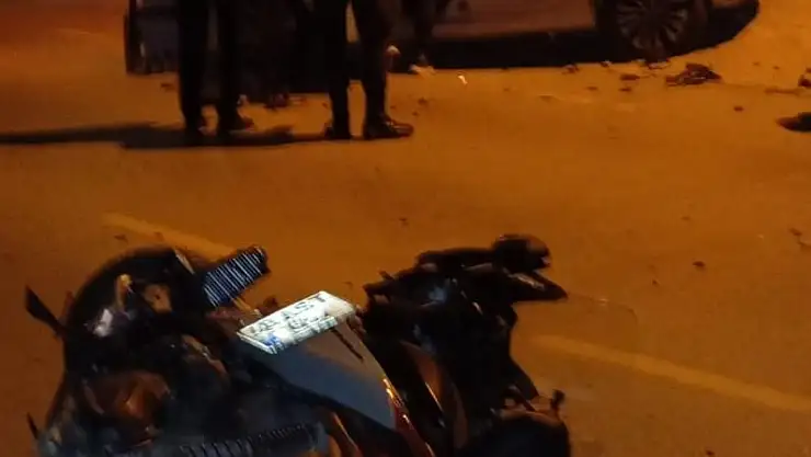 Bodrum'da Motosiklet Kazası: 1 Yaralı