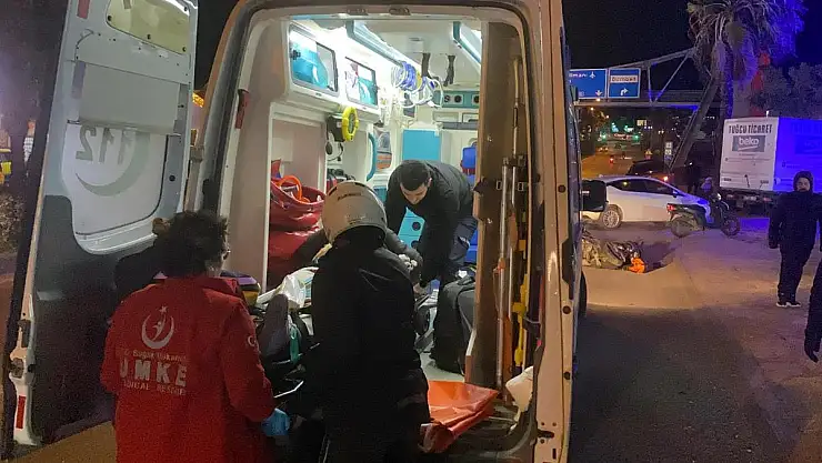 Bodrum'da Motosiklet Kazası: Sürücü ve Yolcu Yaralandı, Köpek Hayatını Kaybetti