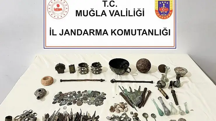 Bodrum'da Onlarca Tarihi Eser Ele Geçirildi