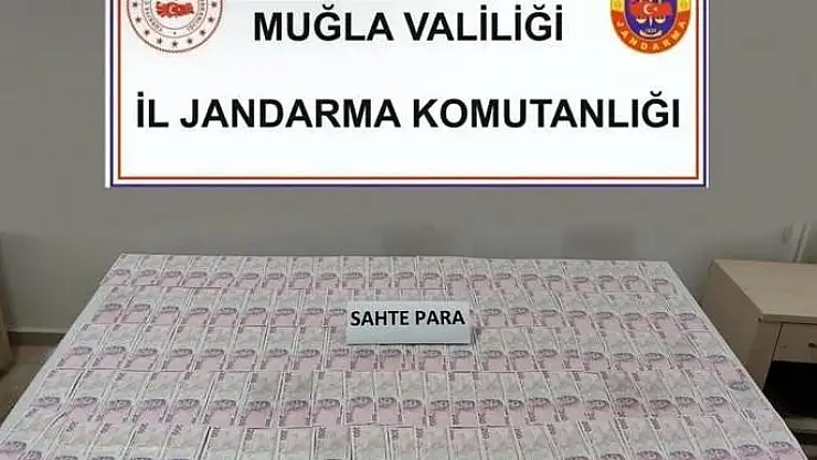 Bodrum'da Sahte Banknot Operasyonu: 25.600 TL Değerinde Sahte Para Ele Geçirildi