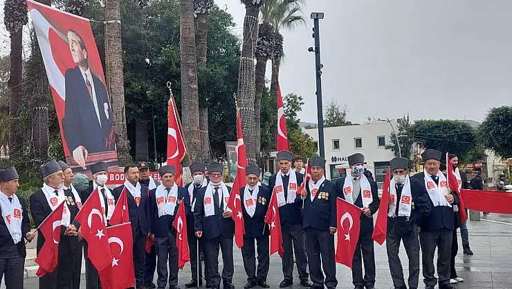 Bodrum'da Sarıkamış Şehitleri Anıldı