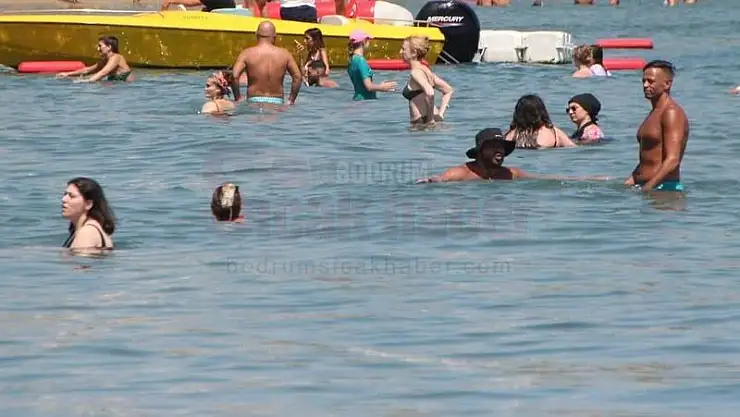 Bodrum'da Sıcaklık Gölgede 45 Derece